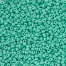Miyuki rocailles Perlen 11/0 - Opaque turquoise green light 11-412L